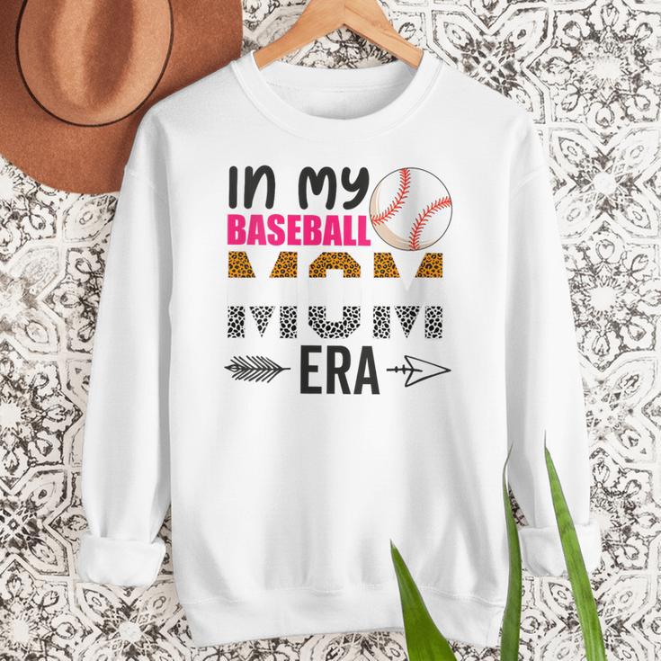 In My Baseball Mom Era Baseball Mom Mother Women Crewneck Sweatshirt In My Baseball Mom Era Baseball Mom Mother Women Crewneck Sweatshirt