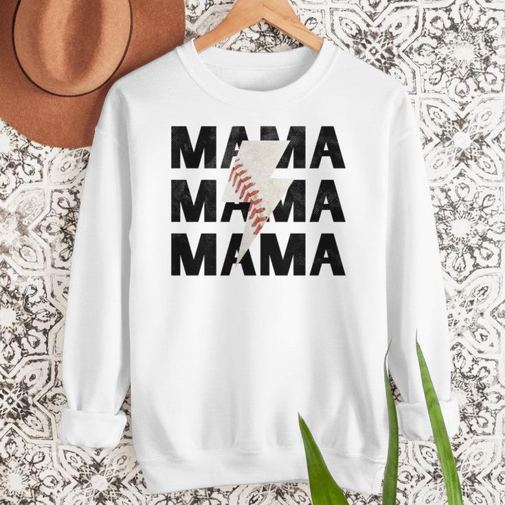 Baseball Mom Game Day Baseball Season Gameday Sports Mama Women Crewneck Sweatshirt Baseball Mom Game Day Baseball Season Gameday Sports Mama Women Crewneck Sweatshirt