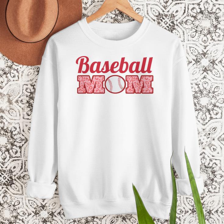 Baseball Mom Mother Mothers Of Baseball Athletes Women Crewneck Sweatshirt Baseball Mom Mother Mothers Of Baseball Athletes Women Crewneck Sweatshirt
