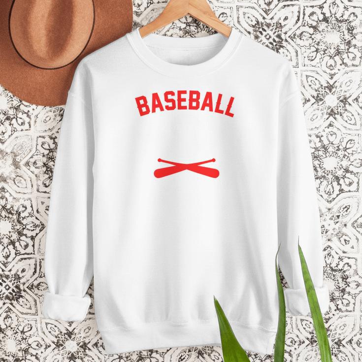 Baseball Mom Baseball Player For Mother's Day Women Crewneck Sweatshirt Baseball Mom Baseball Player For Mother's Day Women Crewneck Sweatshirt