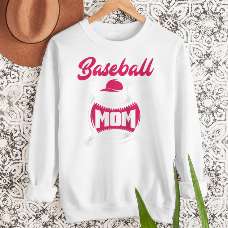 Baseball Mom Raglan Baseball Tee Women Crewneck Sweatshirt Baseball Mom Raglan Baseball Tee Women Crewneck Sweatshirt