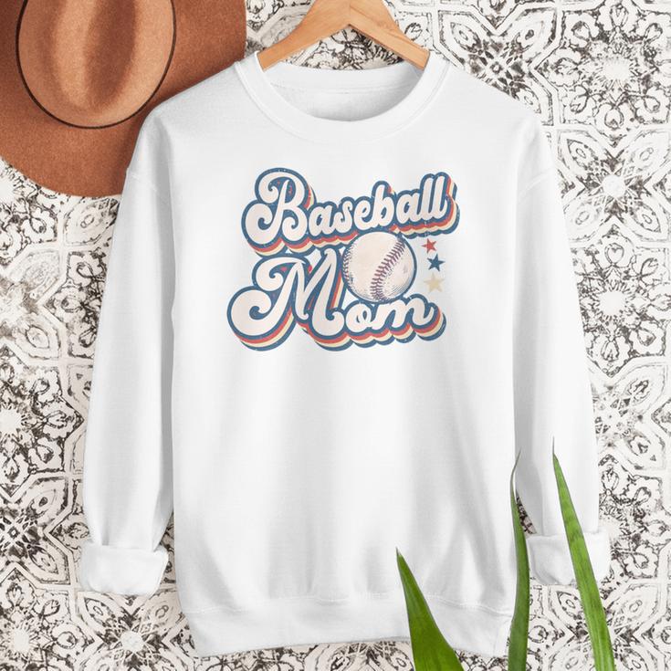 Baseball Mom Squad Women Crewneck Sweatshirt