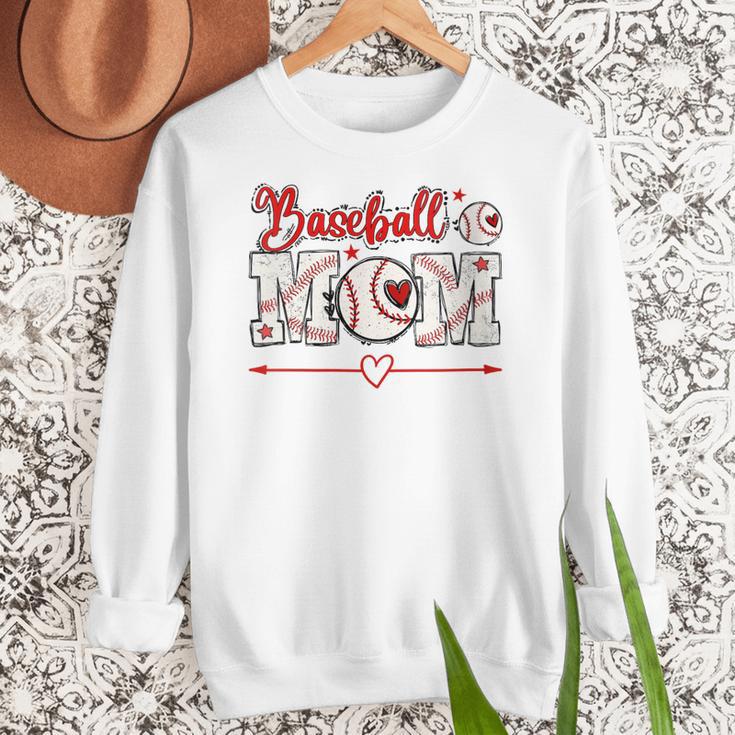 Baseball Mom T-Ball Moms Ball Player Moms Ballpark Mama Women Crewneck Sweatshirt Baseball Mom T-Ball Moms Ball Player Moms Ballpark Mama Women Crewneck Sweatshirt