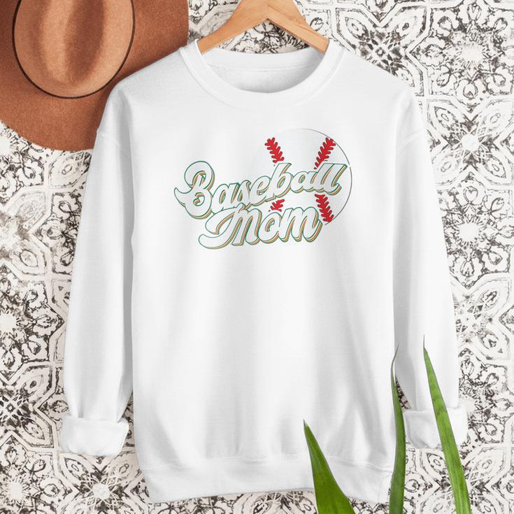 Baseball Mom's Favorite Game Day Premium Women Crewneck Sweatshirt