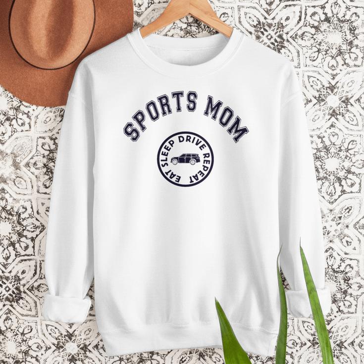 Eat Sleep Sports Hockey Cheer Baseball Mom Taxi Women Crewneck Sweatshirt Eat Sleep Sports Hockey Cheer Baseball Mom Taxi Women Crewneck Sweatshirt