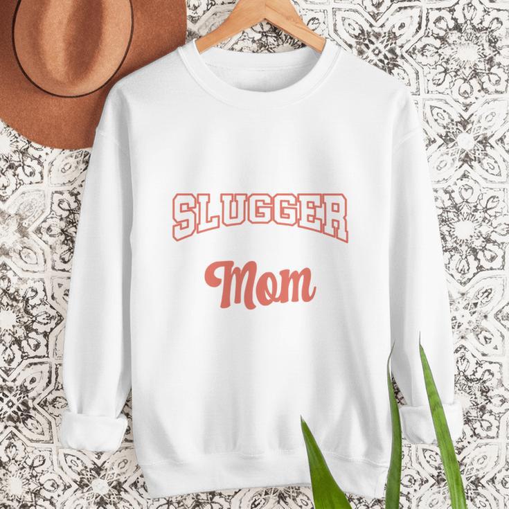 My Favorite Little Slugger Calls Me Mom Proud Baseball Mom Women Crewneck Sweatshirt My Favorite Little Slugger Calls Me Mom Proud Baseball Mom Women Crewneck Sweatshirt