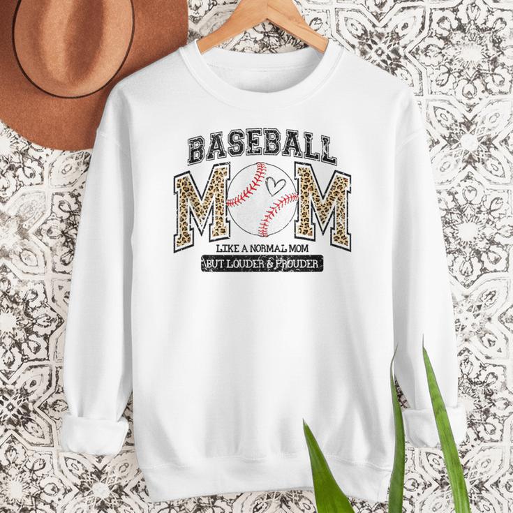Proud Baseball Mom Shirt For Women Baseball Mom Team Women Crewneck Sweatshirt Proud Baseball Mom Shirt For Women Baseball Mom Team Women Crewneck Sweatshirt
