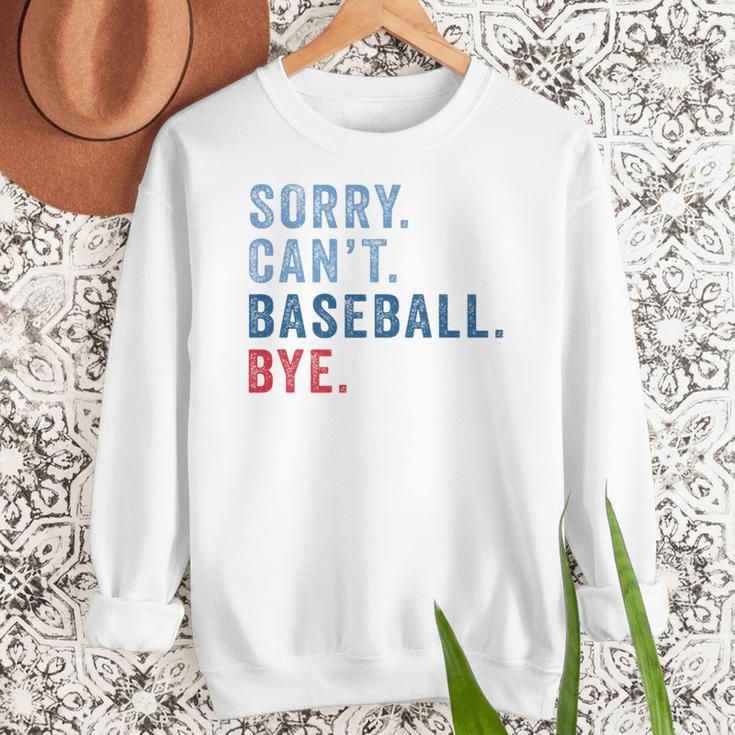 Sorry Can't Baseball Bye Baseball Mom Men Women Kids Premium Women Crewneck Sweatshirt Sorry Can't Baseball Bye Baseball Mom Men Women Kids Premium Women Crewneck Sweatshirt