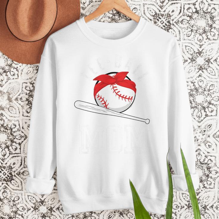 T-Ball Baseball Mom Teeball Mom Mother's Day 2024 Premium Women Crewneck Sweatshirt T-Ball Baseball Mom Teeball Mom Mother's Day 2024 Premium Women Crewneck Sweatshirt