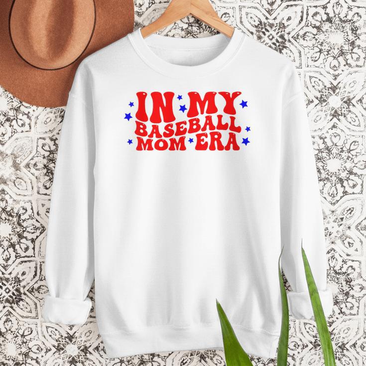 AS Tees Baseball Mom Era Mommy Mama Women Crewneck Sweatshirt AS Tees Baseball Mom Era Mommy Mama Women Crewneck Sweatshirt