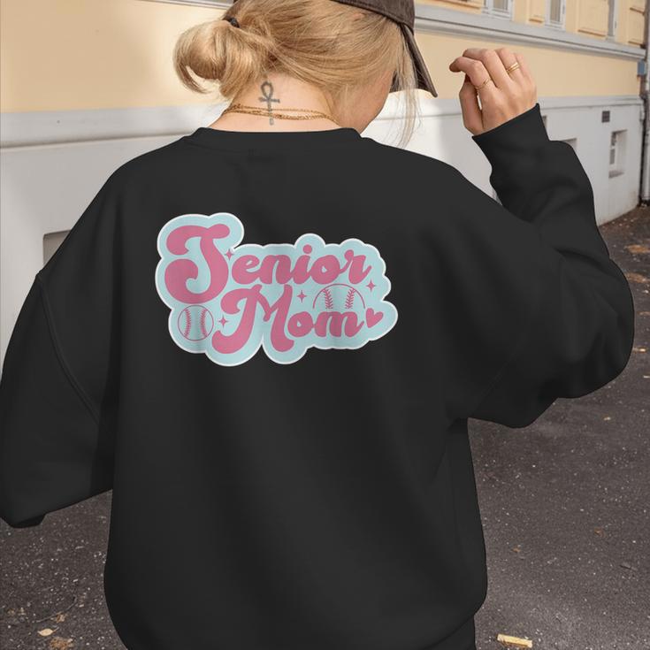 Baseball Mama Senior 2024 Class Of 24 Baseball Mom Graduate Women's Sweatshirt Back Print Baseball Mama Senior 2024 Class Of 24 Baseball Mom Graduate Women's Sweatshirt Back Print
