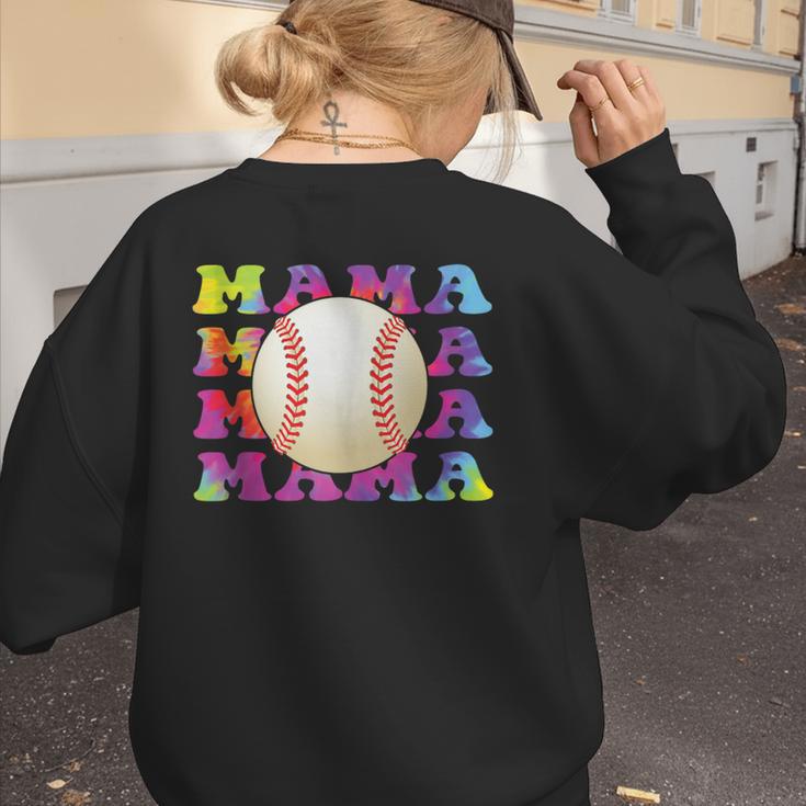 Baseball Mama Sport Women Proud Baseball Mom Women's Sweatshirt Back Print
