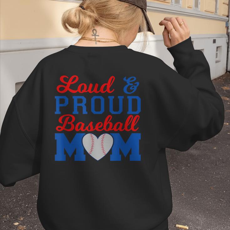 Baseball Mom Tee Loud & Proud Baseball Mom Women's Sweatshirt Back Print Baseball Mom Tee Loud & Proud Baseball Mom Women's Sweatshirt Back Print