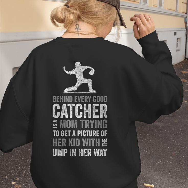 Baseball Mom Tee Baseball Player Mom Women's Sweatshirt Back Print Baseball Mom Tee Baseball Player Mom Women's Sweatshirt Back Print