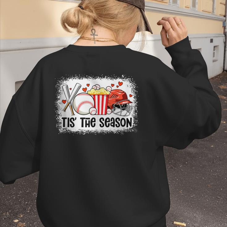 Baseball Mom Women Mama Season Baseball Lover Girls Boys Women's Sweatshirt Back Print Baseball Mom Women Mama Season Baseball Lover Girls Boys Women's Sweatshirt Back Print