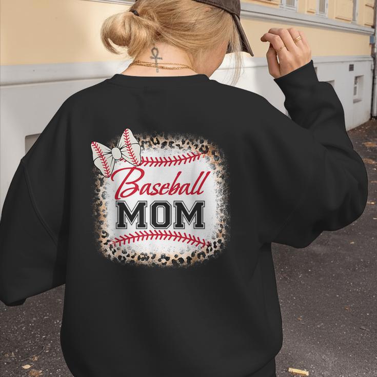 Baseball-Shirt Women Mama Mother Baseball Mom Women's Sweatshirt Back Print Baseball-Shirt Women Mama Mother Baseball Mom Women's Sweatshirt Back Print