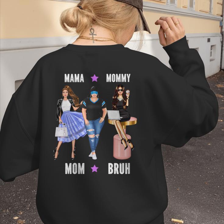 Sassy Baseball Mom Sassy Classy Elegant Women's Sweatshirt Back Print