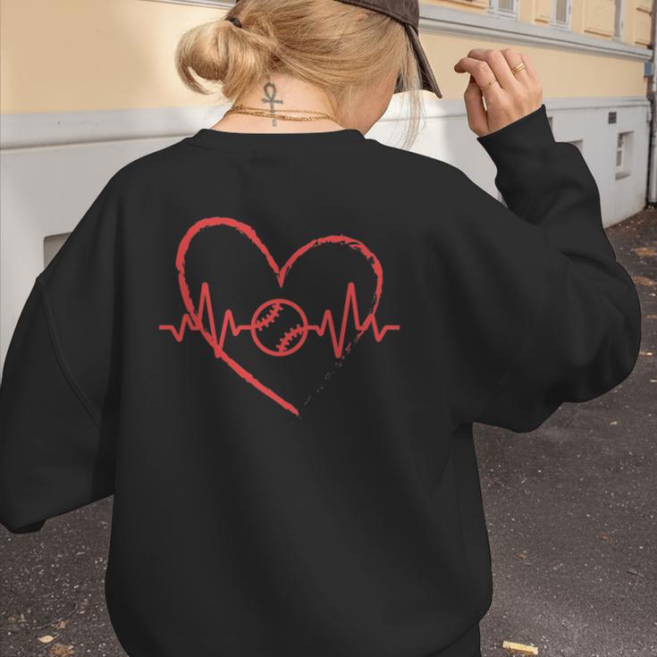 I Am Somebody's Loudmouth Baseball Mama Baseball Mom Women's Sweatshirt Back Print I Am Somebody's Loudmouth Baseball Mama Baseball Mom Women's Sweatshirt Back Print