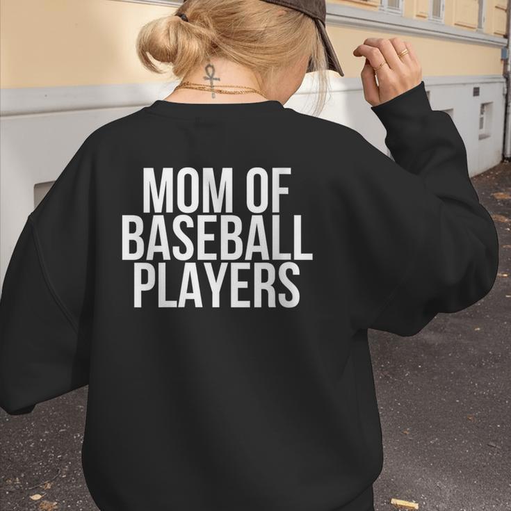 Stressed Baseball Mom Son Daughter Proud Mother's Day Women's Sweatshirt Back Print Stressed Baseball Mom Son Daughter Proud Mother's Day Women's Sweatshirt Back Print