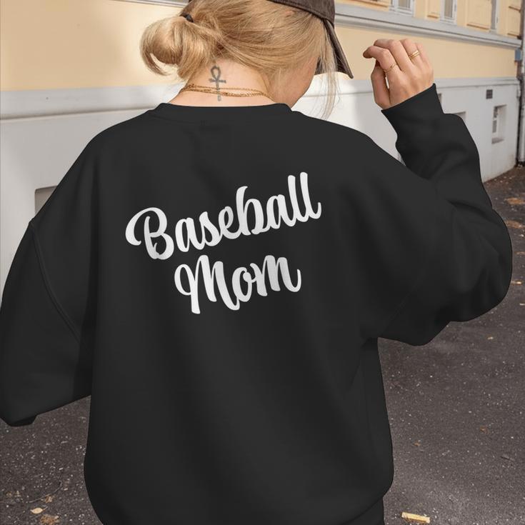 AS Tees Baseball Mom Mama Mommy Mother Women's Sweatshirt Back Print AS Tees Baseball Mom Mama Mommy Mother Women's Sweatshirt Back Print