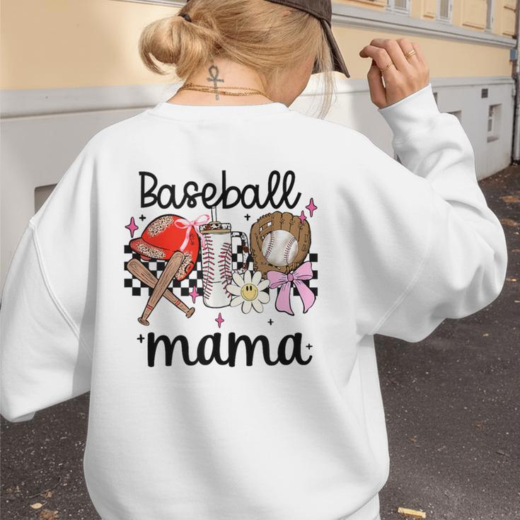 Baseball Mama Baseball Mom Cute T-Ball Mom Ballpark Mom Women's Sweatshirt Back Print Baseball Mama Baseball Mom Cute T-Ball Mom Ballpark Mom Women's Sweatshirt Back Print