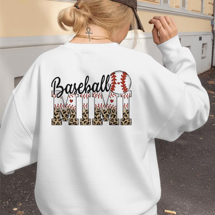 Baseball Mimi Women BallPark Mimi Baseball Mom Mother's Day Women's Sweatshirt Back Print Baseball Mimi Women BallPark Mimi Baseball Mom Mother's Day Women's Sweatshirt Back Print