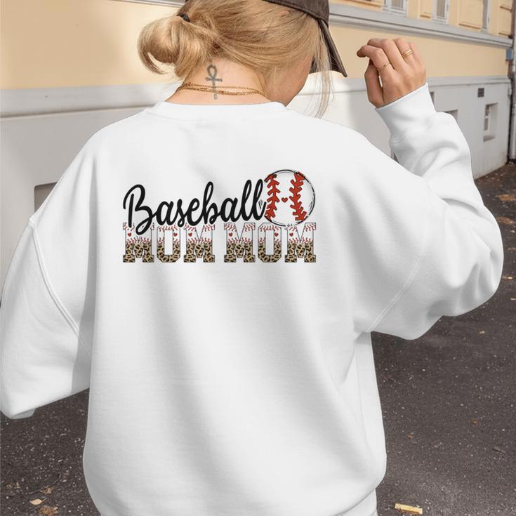Baseball Mom Mom BallPark Mom Mom Game Day 2024 Mother's Day Women's Sweatshirt Back Print Baseball Mom Mom BallPark Mom Mom Game Day 2024 Mother's Day Women's Sweatshirt Back Print