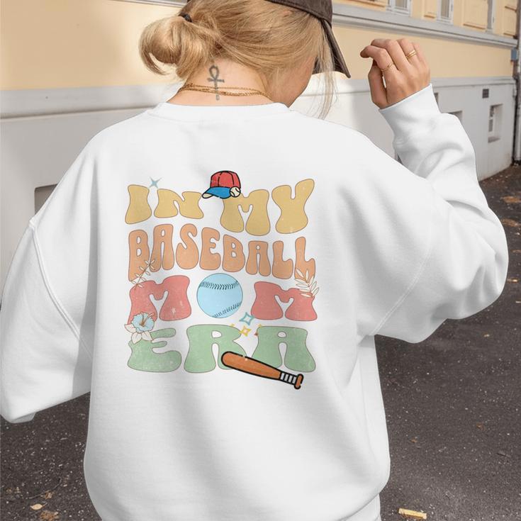 Baseball Mom Celebrate Motherhood In Style Women's Sweatshirt Back Print Baseball Mom Celebrate Motherhood In Style Women's Sweatshirt Back Print