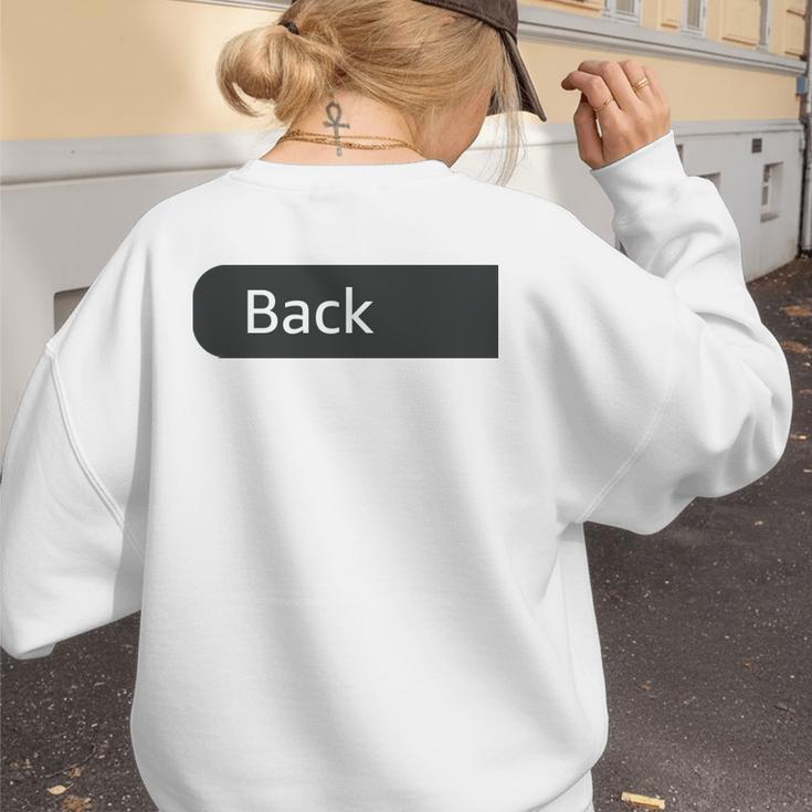Baseball Mom Era Women's Sweatshirt Back Print Baseball Mom Era Women's Sweatshirt Back Print