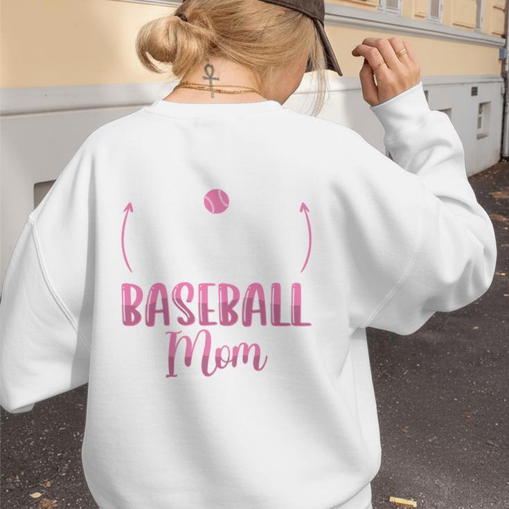 Baseball Mom -This Is What Basketball Mom Looks Like Women's Sweatshirt Back Print Baseball Mom -This Is What Basketball Mom Looks Like Women's Sweatshirt Back Print