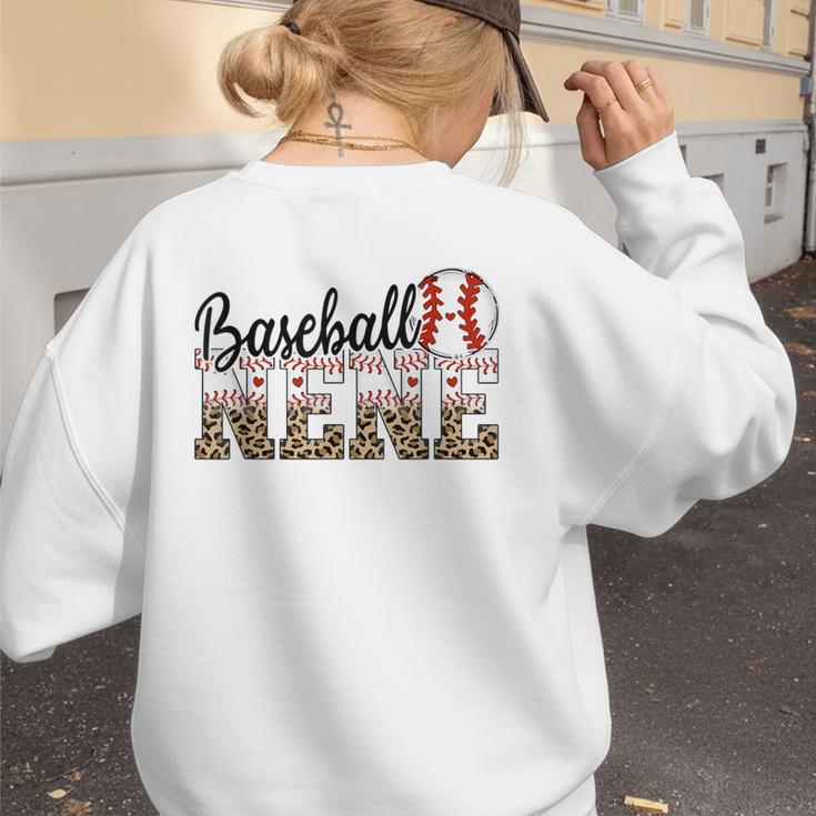 Baseball Nene Women BallPark Nene Baseball Mom Mother's Day Women's Sweatshirt Back Print Baseball Nene Women BallPark Nene Baseball Mom Mother's Day Women's Sweatshirt Back Print