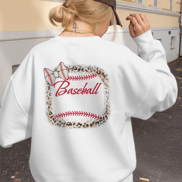 Baseball-Shirt Women Mama Mother Baseball Mom Premium Women's Sweatshirt Back Print Baseball-Shirt Women Mama Mother Baseball Mom Premium Women's Sweatshirt Back Print