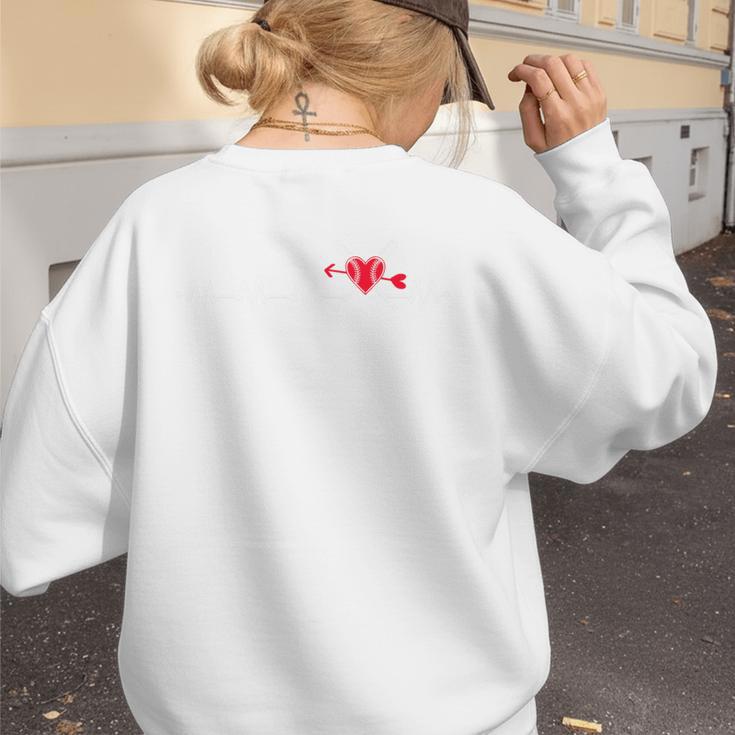 Baseball Softball Baseball Mom Heartbeat Baseball Premium Tri-Blend Women's Sweatshirt Back Print Baseball Softball Baseball Mom Heartbeat Baseball Premium Tri-Blend Women's Sweatshirt Back Print