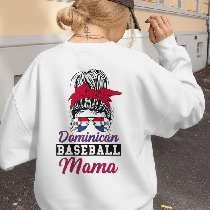 Dominican Baseball Mama Quote For a Dominican Baseball Mom Women's Sweatshirt Back Print Dominican Baseball Mama Quote For a Dominican Baseball Mom Women's Sweatshirt Back Print