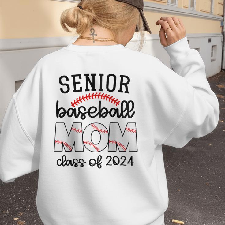 Senior Baseball Mom Class Of 2024 High School College Sports Raglan Baseball Tee Women's Sweatshirt Back Print Senior Baseball Mom Class Of 2024 High School College Sports Raglan Baseball Tee Women's Sweatshirt Back Print