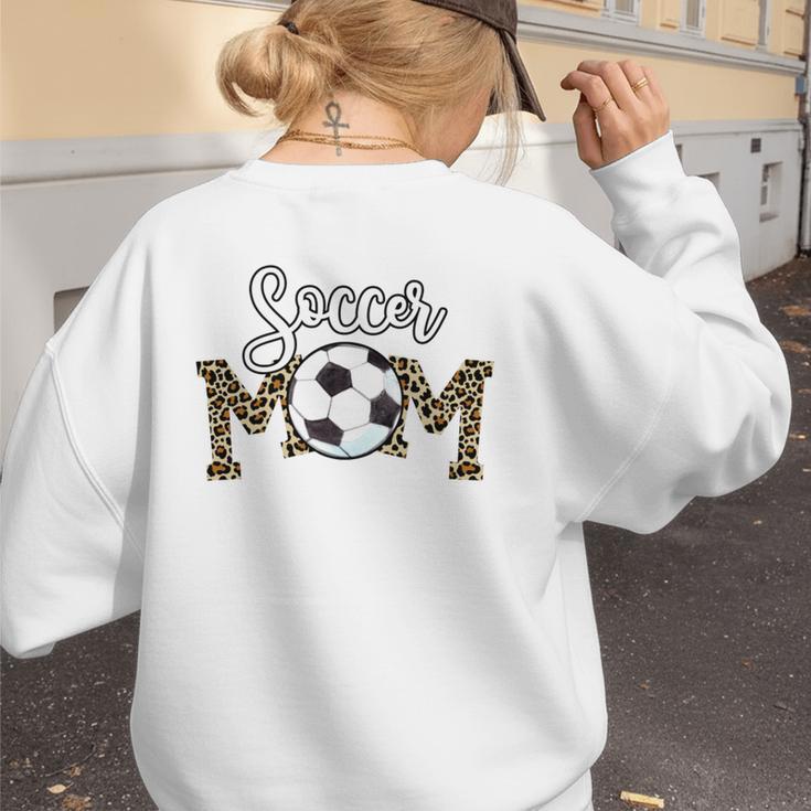 Soccer Mom Dance Mom Baseball Mom Mother Day Women's Sweatshirt Back Print