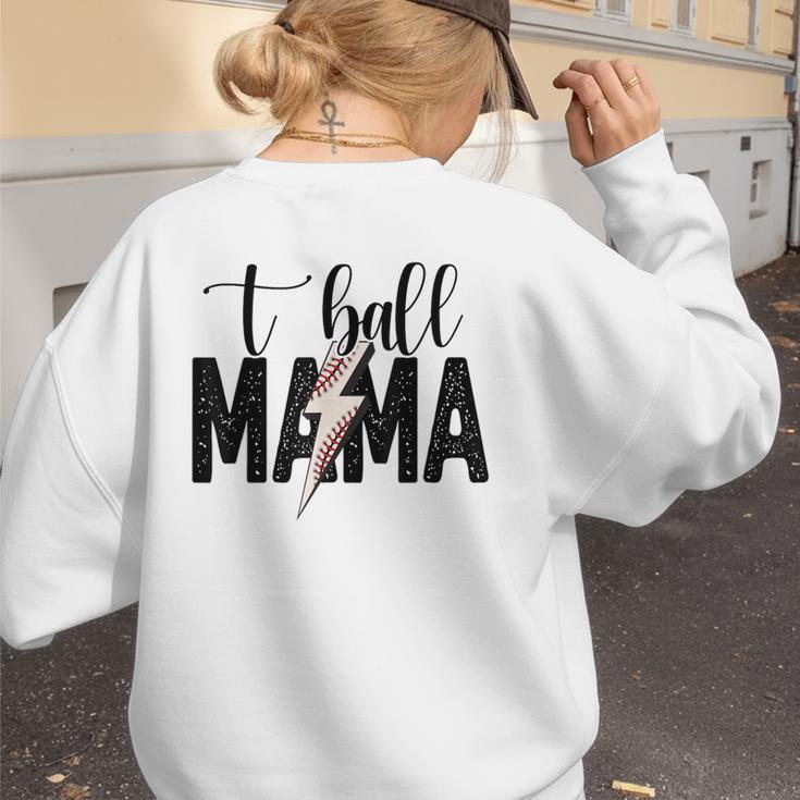 T-Ball Mama Baseball Mama Baseball Mom Women's Sweatshirt Back Print T-Ball Mama Baseball Mama Baseball Mom Women's Sweatshirt Back Print