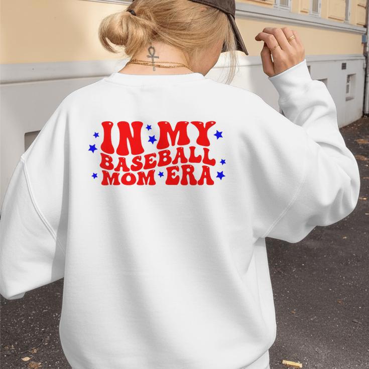 AS Tees Baseball Mom Era Mommy Mama Women's Sweatshirt Back Print AS Tees Baseball Mom Era Mommy Mama Women's Sweatshirt Back Print