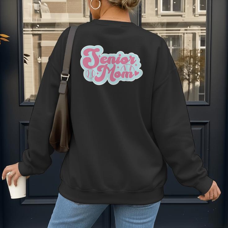 Baseball Mama Senior 2024 Class Of 24 Baseball Mom Graduate Women's Sweatshirt Back Print Baseball Mama Senior 2024 Class Of 24 Baseball Mom Graduate Women's Sweatshirt Back Print