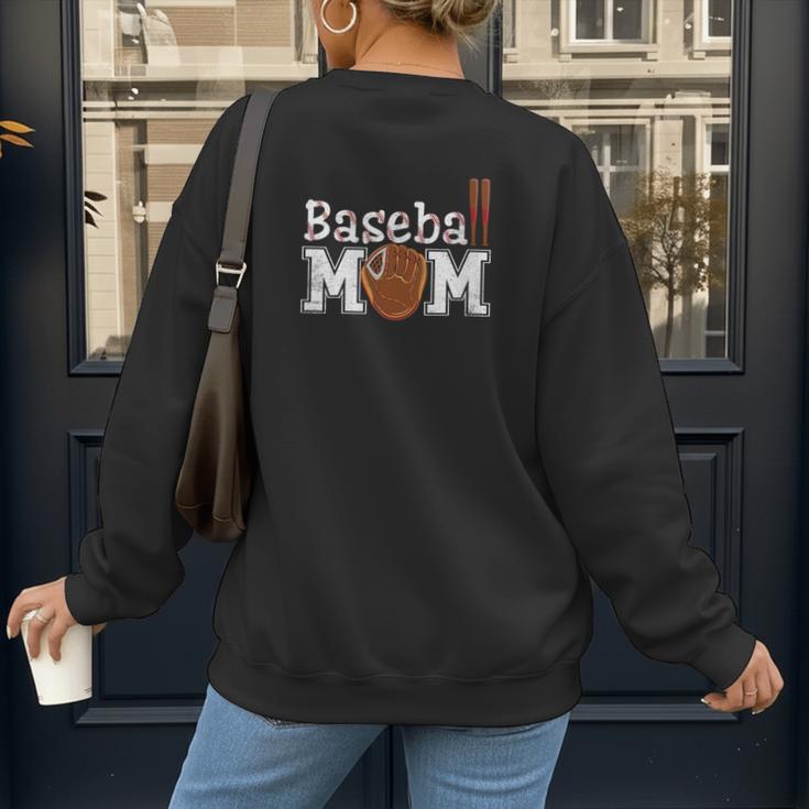 Baseball Sister Shirts For Girls Mother's Day Baseball Mom Women's Sweatshirt Back Print Baseball Sister Shirts For Girls Mother's Day Baseball Mom Women's Sweatshirt Back Print