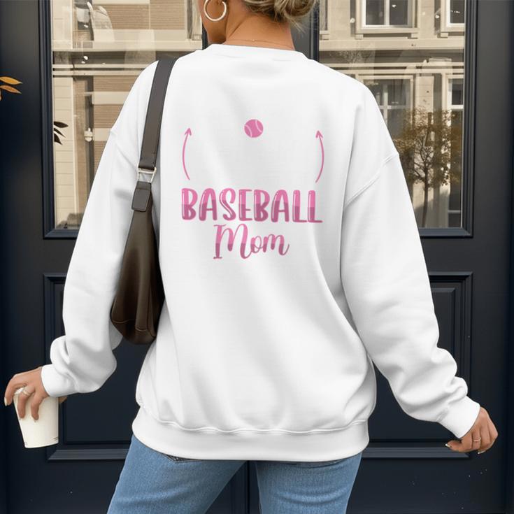 Baseball Mom -This Is What Basketball Mom Looks Like Women's Sweatshirt Back Print Baseball Mom -This Is What Basketball Mom Looks Like Women's Sweatshirt Back Print