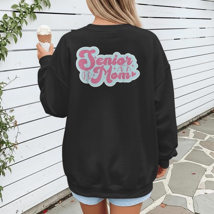 Baseball Mama Senior 2024 Class Of 24 Baseball Mom Graduate Women's Sweatshirt Back Print Baseball Mama Senior 2024 Class Of 24 Baseball Mom Graduate Women's Sweatshirt Back Print