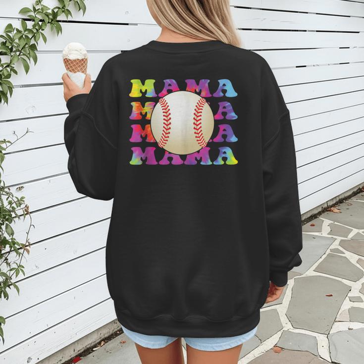 Baseball Mama Sport Women Proud Baseball Mom Women's Sweatshirt Back Print