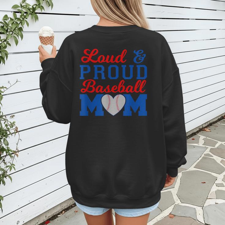 Baseball Mom Tee Loud & Proud Baseball Mom Women's Sweatshirt Back Print Baseball Mom Tee Loud & Proud Baseball Mom Women's Sweatshirt Back Print