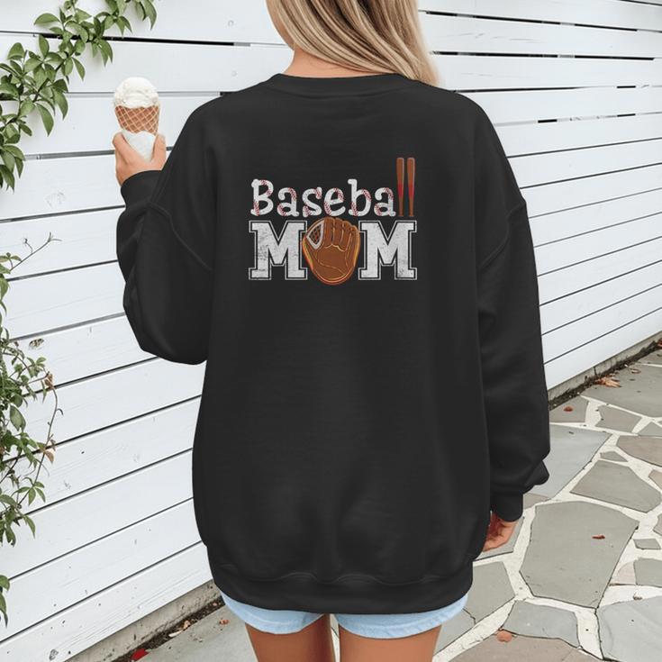Baseball Sister Shirts For Girls Mother's Day Baseball Mom Women's Sweatshirt Back Print Baseball Sister Shirts For Girls Mother's Day Baseball Mom Women's Sweatshirt Back Print