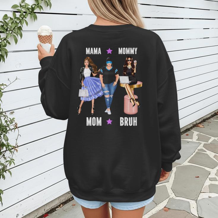Sassy Baseball Mom Sassy Classy Elegant Women's Sweatshirt Back Print