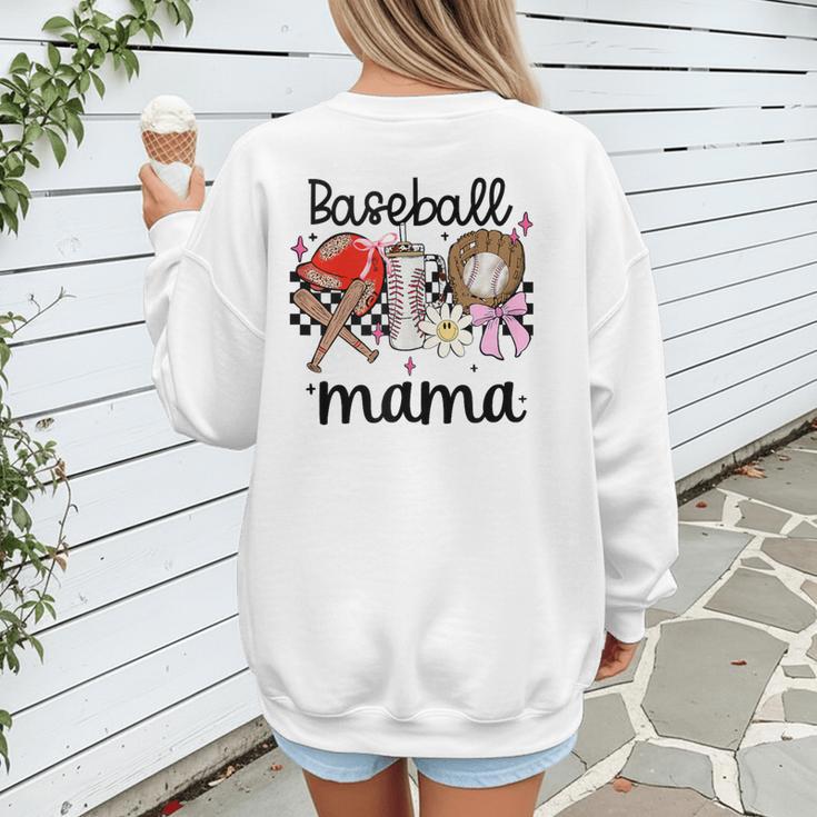 Baseball Mama Baseball Mom Cute T-Ball Mom Ballpark Mom Women's Sweatshirt Back Print Baseball Mama Baseball Mom Cute T-Ball Mom Ballpark Mom Women's Sweatshirt Back Print