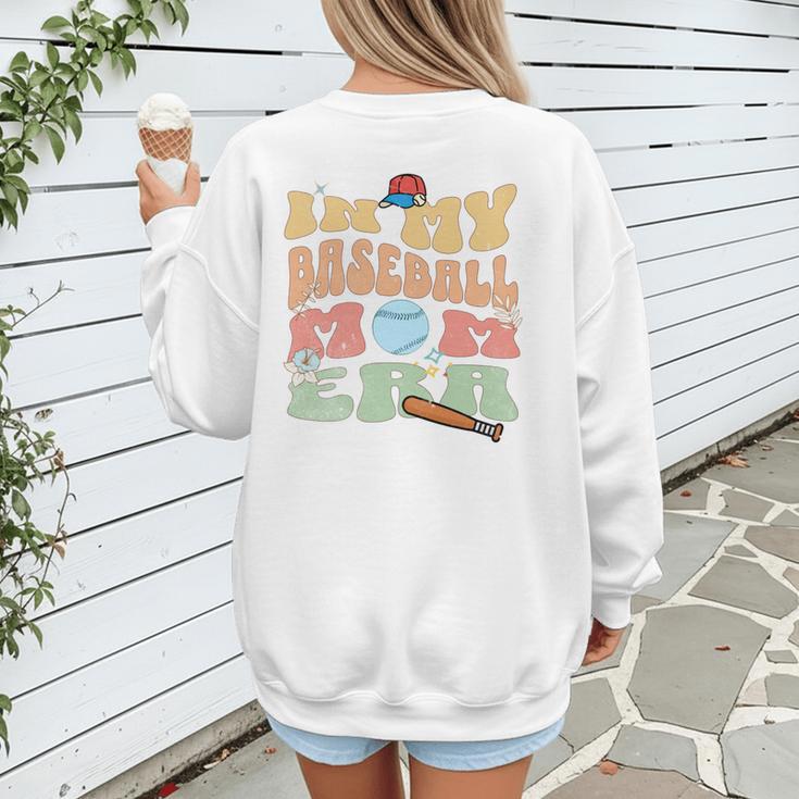 Baseball Mom Celebrate Motherhood In Style Women's Sweatshirt Back Print Baseball Mom Celebrate Motherhood In Style Women's Sweatshirt Back Print