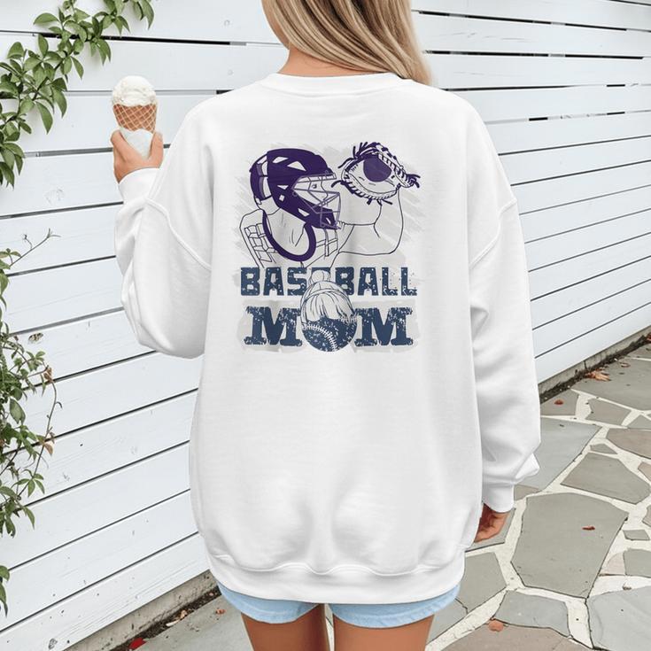 Baseball Mom Cute Design Sports & Softball Nostalgia Tee Raglan Baseball Tee Women's Sweatshirt Back Print Baseball Mom Cute Design Sports & Softball Nostalgia Tee Raglan Baseball Tee Women's Sweatshirt Back Print