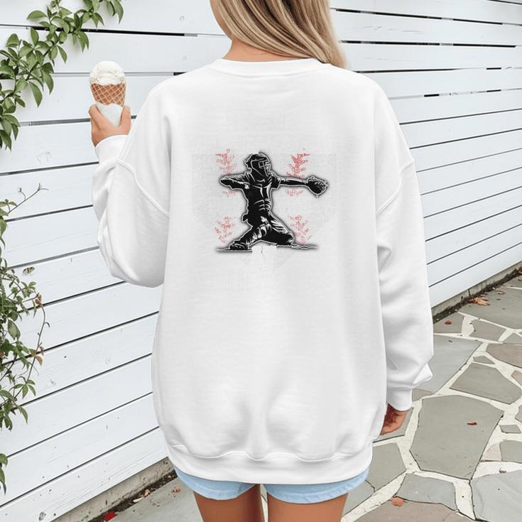 Baseball Mom My Son Will Be Waiting For You At Home Premium Tri-Blend Women's Sweatshirt Back Print Baseball Mom My Son Will Be Waiting For You At Home Premium Tri-Blend Women's Sweatshirt Back Print